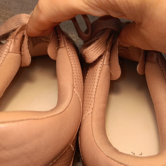 A New Day women's 'Madison' dusty rose pink faux leather lace up sneakers sz 12 - Picture 8 of 11